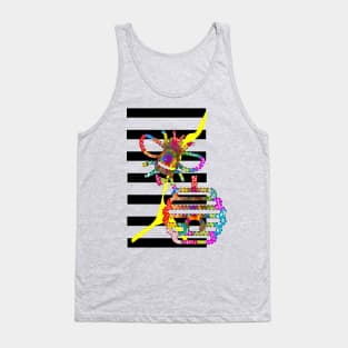 The striped honeykeeper Tank Top